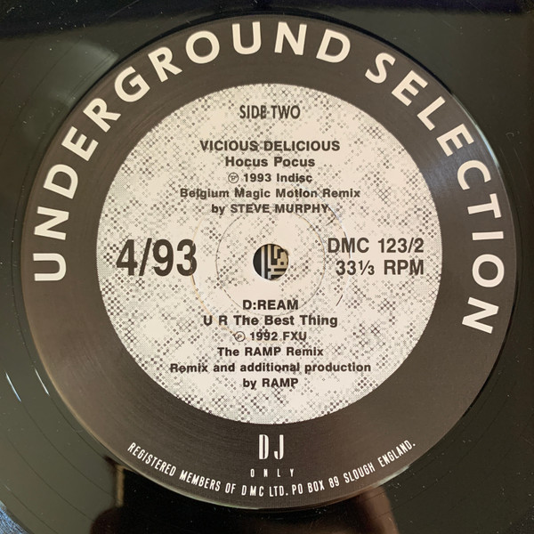 Various - Underground Selection 4/93 | DMC (DMC 123/2) - 4