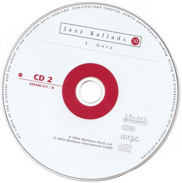 Stan Getz - Jazz Ballads 10 | Documents (222540-311) - 4