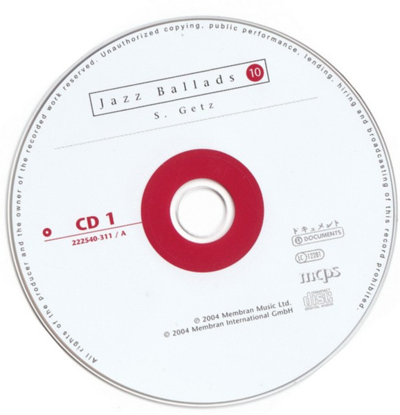 Stan Getz - Jazz Ballads 10 | Documents (222540-311) - 3