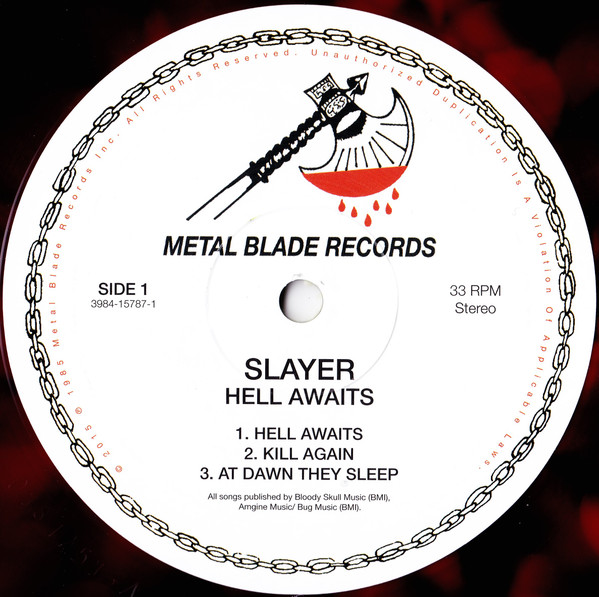 Slayer - Hell Awaits | Metal Blade Records (3984-15787-1) - 3 Slayer - Hell Awaits | Metal Blade Records (3984-15787-1) - 3