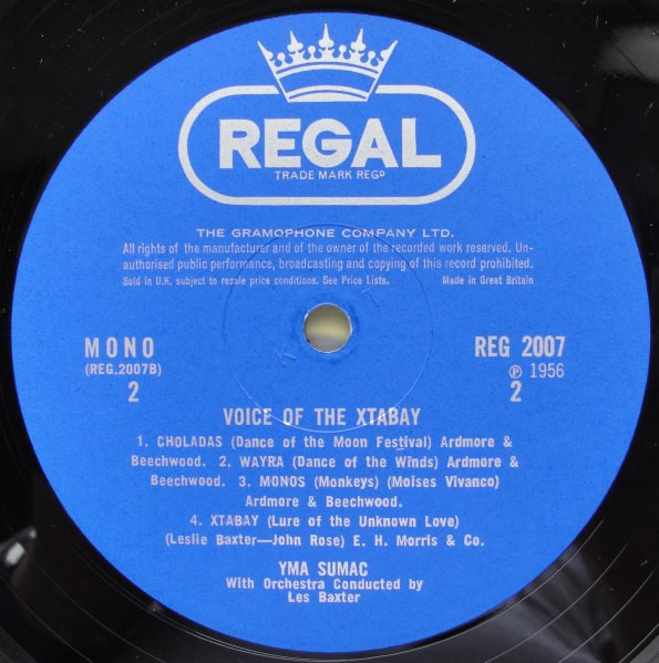 Yma Sumac - Voice Of The Xtabay | Regal (REG 2007) - 4 Yma Sumac - Voice Of The Xtabay | Regal (REG 2007) - 4