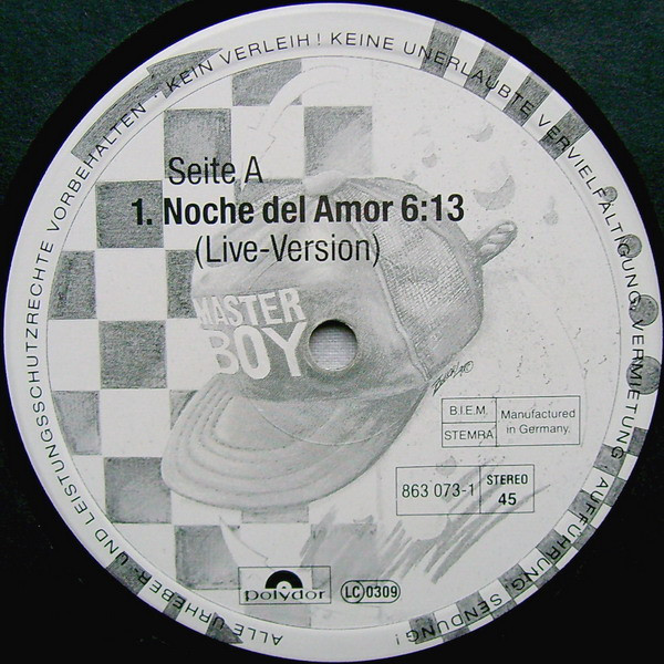 Masterboy - Noche Del Amor (O-OH...) | Polydor (863 073-1) - 2