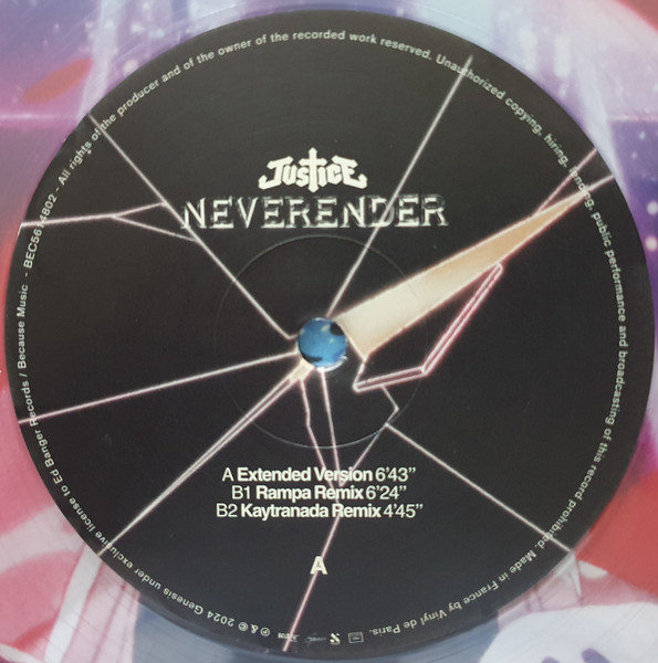 Justice - Neverender | Because Music (BEC5614802) - 3 Justice - Neverender | Because Music (BEC5614802) - 3
