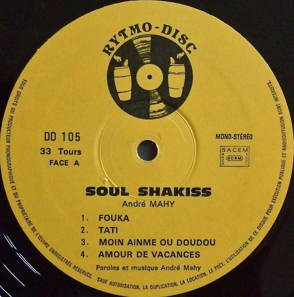 André Mahy - Les Soul - Shakis | Rythmo-Disc (D 105) - 3 André Mahy - Les Soul - Shakis | Rythmo-Disc (D 105) - 3