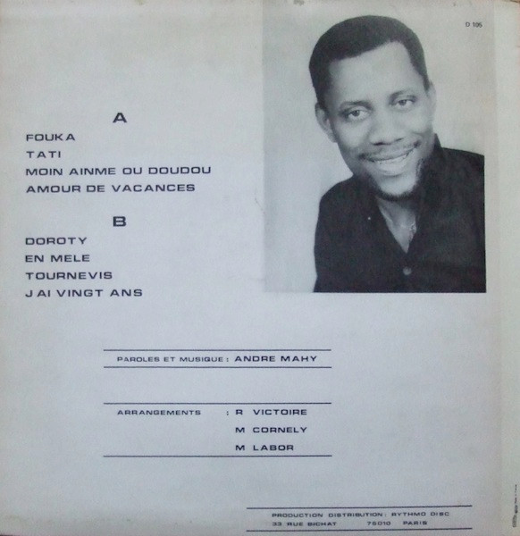 André Mahy - Les Soul - Shakis | Rythmo-Disc (D 105) - 2 André Mahy - Les Soul - Shakis | Rythmo-Disc (D 105) - 2