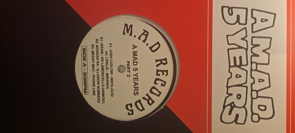 Various - A M.A.D 5 YEARS Part 2 | M.A.D Records (MAD014.2) - 2