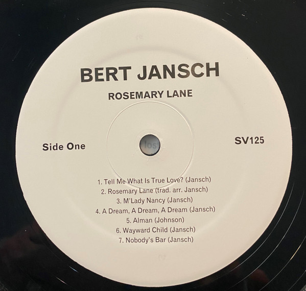 Bert Jansch - Rosemary Lane | Superior Viaduct (SV125) - 3