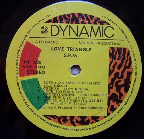 The S.P.M's - Love Triangle | Dynamic Sounds (DY 3326) - 4 The S.P.M's - Love Triangle | Dynamic Sounds (DY 3326) - 4