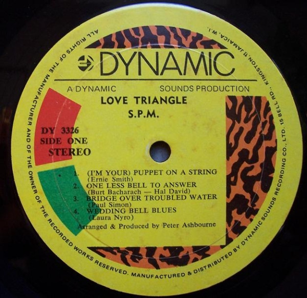 The S.P.M's - Love Triangle | Dynamic Sounds (DY 3326) - 3 The S.P.M's - Love Triangle | Dynamic Sounds (DY 3326) - 3