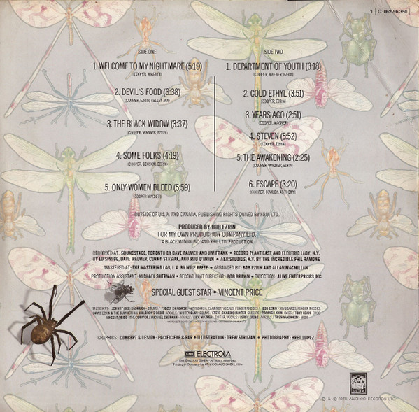 Alice Cooper - Welcome To My Nightmare | Anchor (1C 062-96 350) - 2