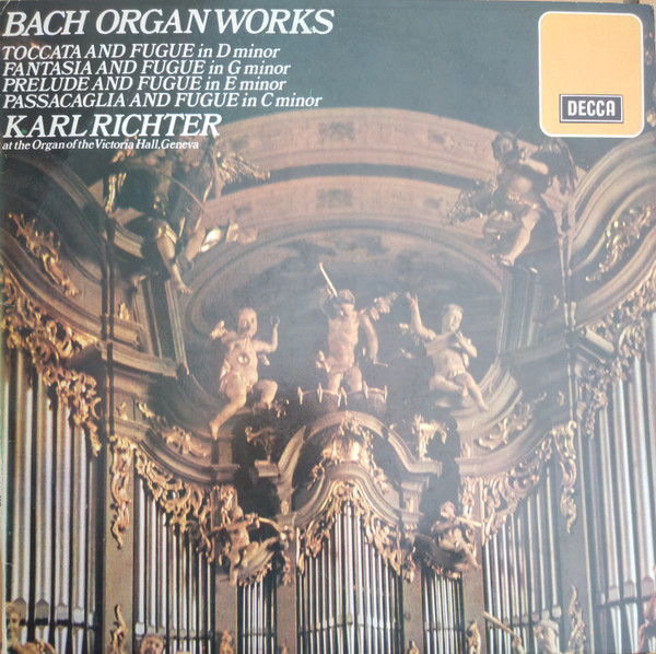 Johann Sebastian Bach , Karl Richter - Bach Organ Works | Decca (PSPA 459)