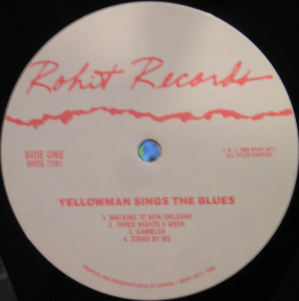 Yellowman - Sings The Blues | Rohit Records (RRTG 7701) - 3 Yellowman - Sings The Blues | Rohit Records (RRTG 7701) - 3