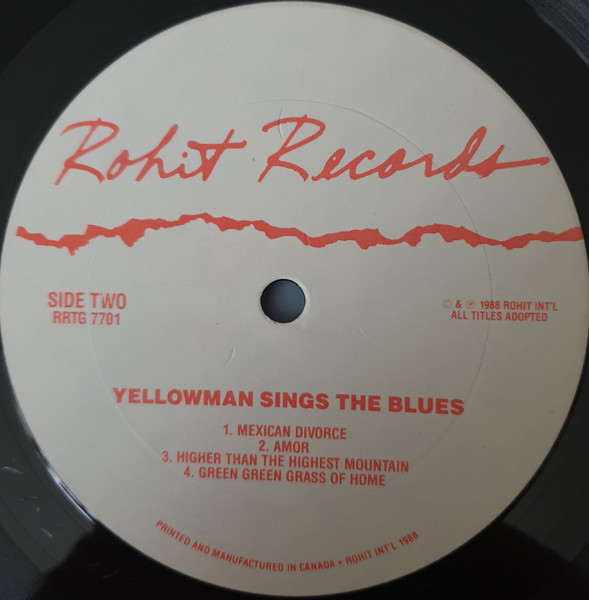 Yellowman - Sings The Blues | Rohit Records (RRTG 7701) - 4 Yellowman - Sings The Blues | Rohit Records (RRTG 7701) - 4