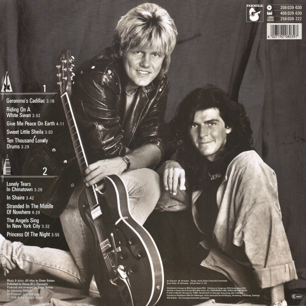 Modern Talking - In The Middle Of Nowhere - The 4th Album | Hansa (208 039) - 2 Modern Talking - In The Middle Of Nowhere - The 4th Album | Hansa (208 039) - 2