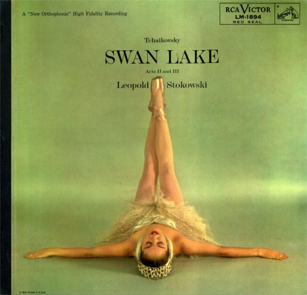 Pyotr Ilyich Tchaikovsky - Leopold Stokowski - Swan Lake Acts Il And Ill | RCA Victor Red Seal (LM-1894)