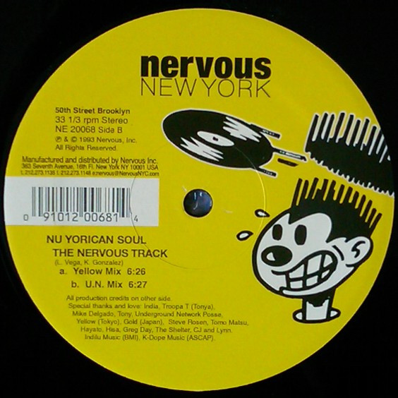 Nuyorican Soul - The Nervous Track | Nervous Records (NE 20068) - 2
