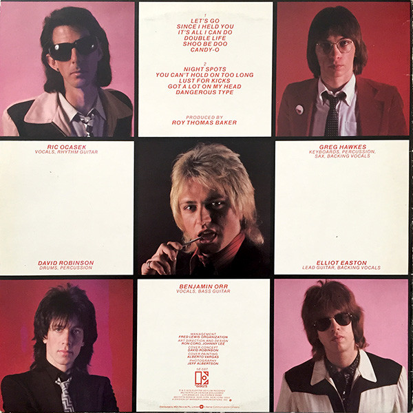 The Cars - Candy-O | Elektra (5E 507) - 2