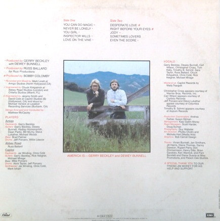 America - View From The Ground | Capitol Records (3C 064-57022) - 2