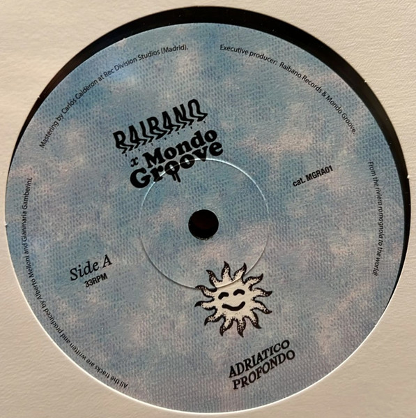 Alberto Melloni , Gianmaria Gamberini - Adriatico Profondo | Mondo Groove (MGRA01) - 2