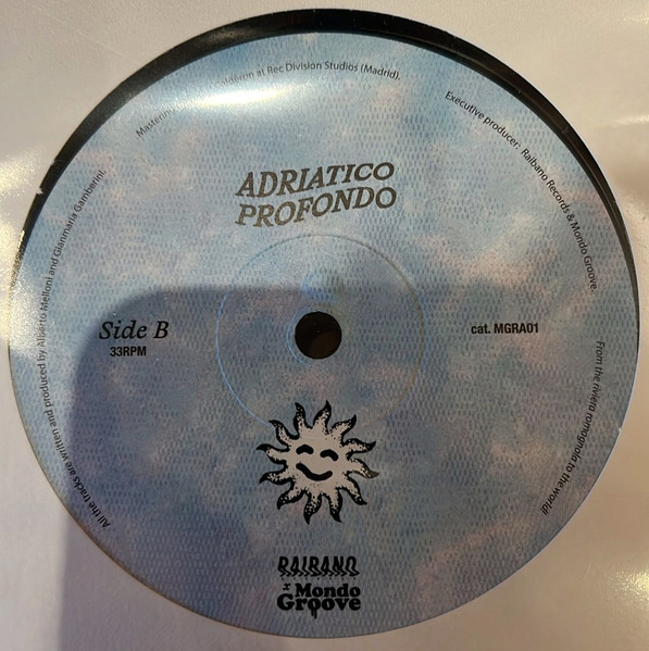 Alberto Melloni , Gianmaria Gamberini - Adriatico Profondo | Mondo Groove (MGRA01) - 3