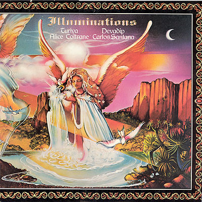 Carlos Santana & Alice Coltrane - Illuminations | CBS (CBS 69063) - main Carlos Santana & Alice Coltrane - Illuminations | CBS (CBS 69063) - main
