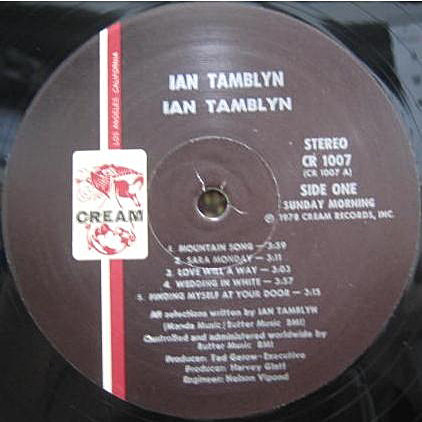 Ian Tamblyn - Ian Tamblyn | Cream (CR 1007) - 3