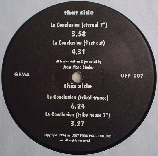 100% Morphine - La Conclusion | Ugly Frog Productions (UFP 007) - 2