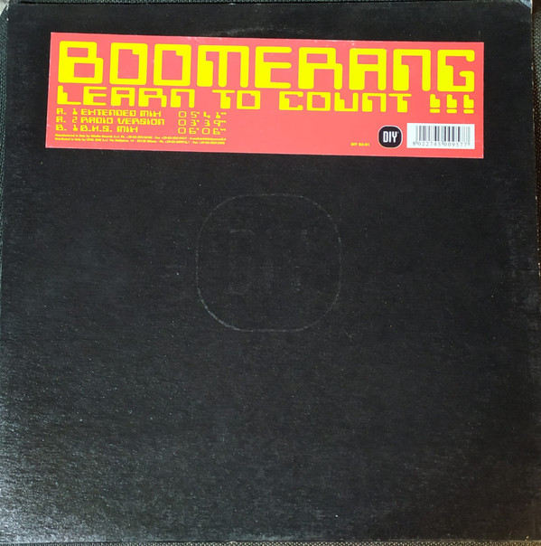 Boomerang - Learn To Count | Do It Yourself Entertainment (DIY 0301) - main