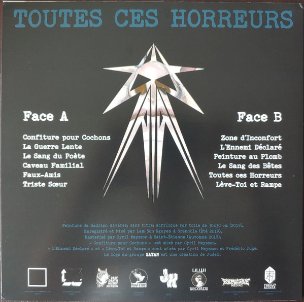 Satan - Toutes Ces Horreurs | Amertume (AMR[39]) - 2