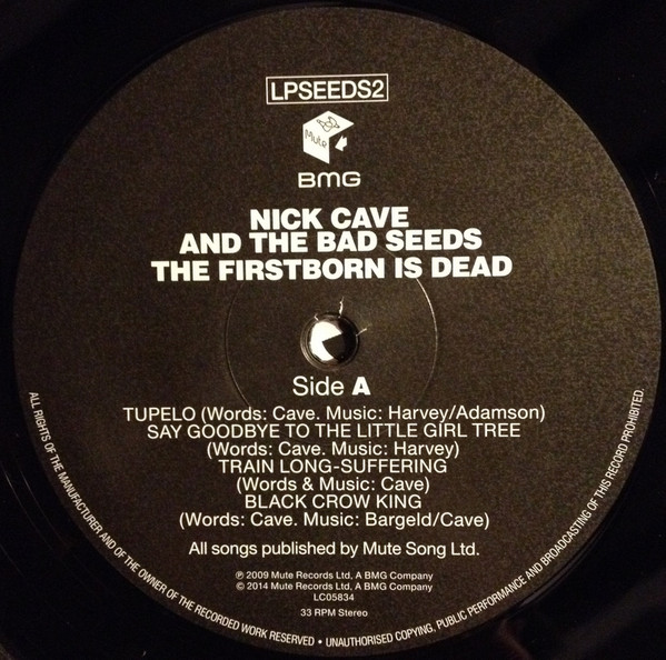 Nick Cave & The Bad Seeds - The Firstborn Is Dead | Mute (LPSEEDS2) - 2