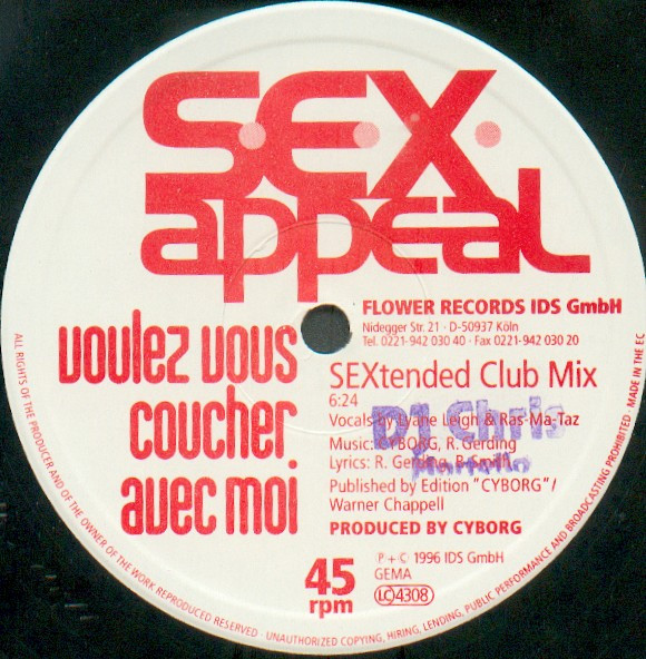 S*E*X* Appeal - Voulez Vous Coucher Avec Moi | IDS GmbH (IDS 96001) - main S*E*X* Appeal - Voulez Vous Coucher Avec Moi | IDS GmbH (IDS 96001) - main