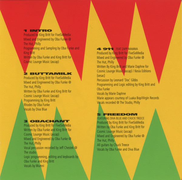 King Britt Presents Oba Funke - CosmoAfrique | Karma Giraffe (KGCD004) - 2