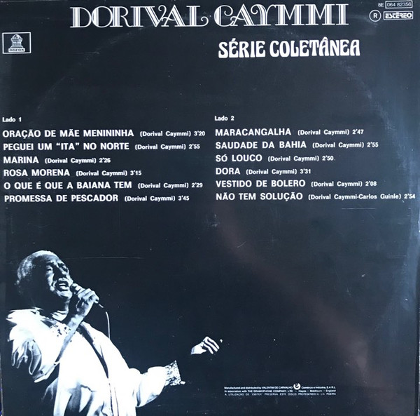 Dorival Caymmi - Série Coletânea | Odeon (8E 064 82356) - 2