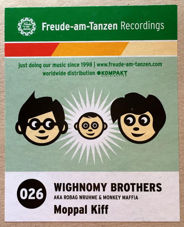 Wighnomy Brothers Aka Robag Wruhme & Monkey Maffia - Moppal Kiff | Freude Am Tanzen (FAT 026) - 2