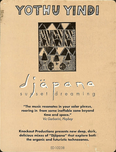 Yothu Yindi - Djäpana | Hollywood Records (ED-10238) - 3