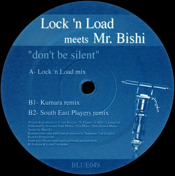 Lock 'N Load Meets Mr. Bishi - Don't Be Silent | Blue Records (BLUE049) - 3 Lock 'N Load Meets Mr. Bishi - Don't Be Silent | Blue Records (BLUE049) - 3