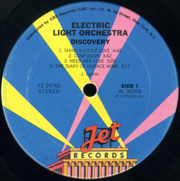 Electric Light Orchestra - Discovery | Jet Records (FZ 35769) - 4