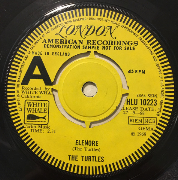 The Turtles - Elenore | London American Recordings (HLU 10223)