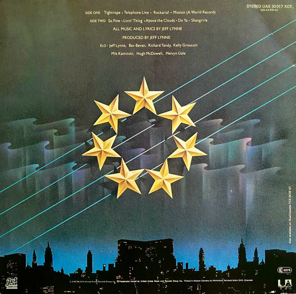 Electric Light Orchestra - A New World Record | United Artists Records (UAS 30 017 XOT) - 2 Electric Light Orchestra - A New World Record | United Artists Records (UAS 30 017 XOT) - 2