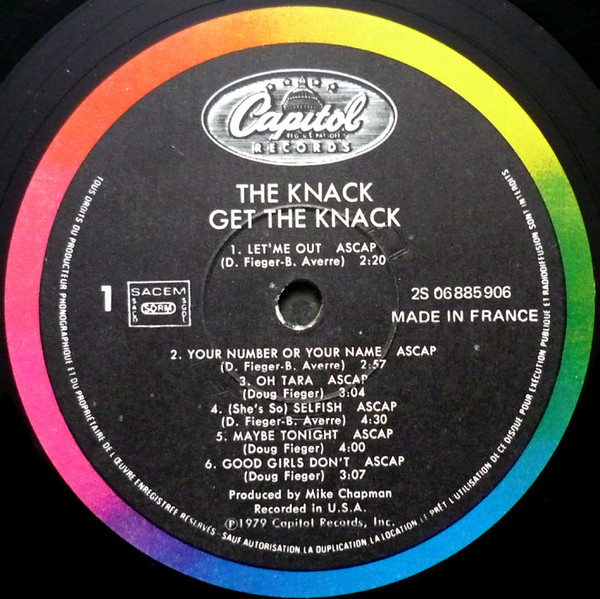 The Knack - Get The Knack | Capitol Records (2S 068 85906) - 3