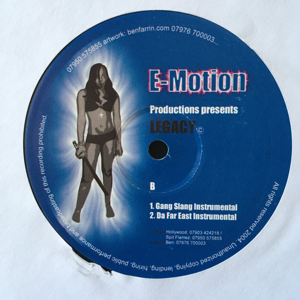E-Motion Productions - Legacy | Not On Label (EMP 001) - 2 E-Motion Productions - Legacy | Not On Label (EMP 001) - 2