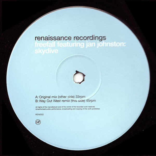 Freefall Featuring Jan Johnston - Skydive | Renaissance (RENX002) - 4 Freefall Featuring Jan Johnston - Skydive | Renaissance (RENX002) - 4