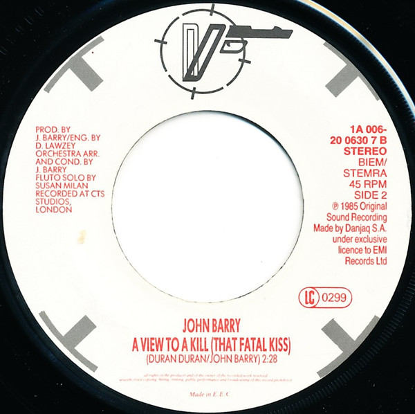 Duran Duran - A View To A Kill | Parlophone (1A 006 2006307) - 4 Duran Duran - A View To A Kill | Parlophone (1A 006 2006307) - 4