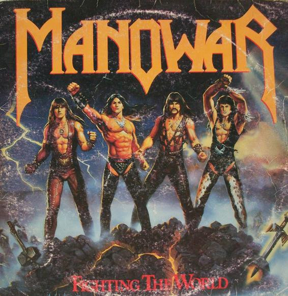 Manowar - Fighting The World | ATCO Records (790563-1) - 2 Manowar - Fighting The World | ATCO Records (790563-1) - 2