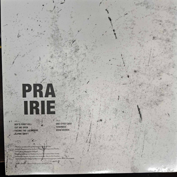 Prairie - And the Bird Said: Cut Me Open and Sing Me | Denovali Records (DEN337) - 3
