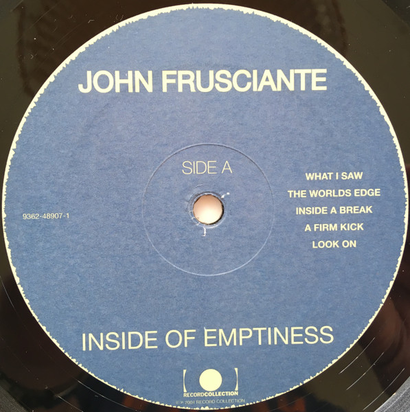 John Frusciante - Inside Of Emptiness | Record Collection (9632-48907-1) - 3