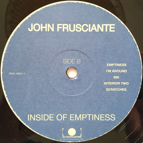 John Frusciante - Inside Of Emptiness | Record Collection (9632-48907-1) - 4