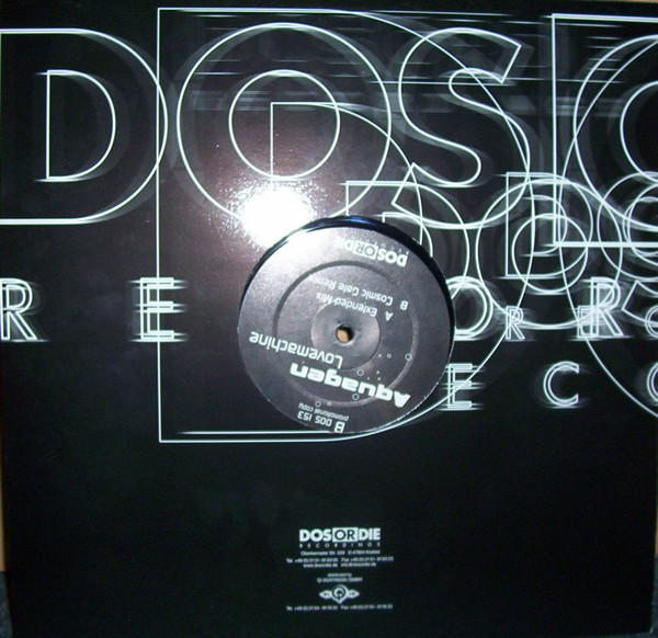Aquagen - Lovemachine | Dos Or Die Recordings (DOS 153) - 4