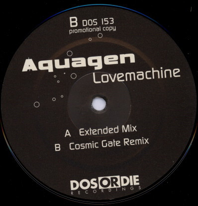 Aquagen - Lovemachine | Dos Or Die Recordings (DOS 153) - 2