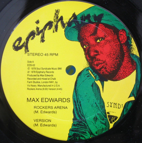 Max Edwards - Rockers Arena | Epiphany Records (EDS-02)